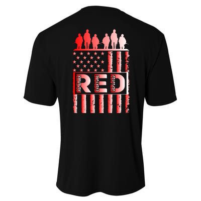 R.E.D. Soldiers Remember Everyone Deployed R.E.D. Friday Performance Sprint T-Shirt