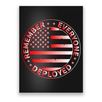 R.E.D. Soldiers Remember Everyone Deployed R.E.D. Friday Poster