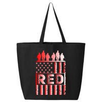 R.E.D. Soldiers Remember Everyone Deployed R.E.D. Friday 25L Jumbo Tote
