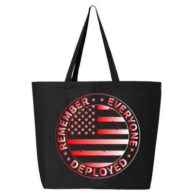 R.E.D. Soldiers Remember Everyone Deployed R.E.D. Friday 25L Jumbo Tote