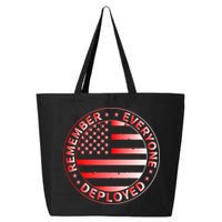 R.E.D. Soldiers Remember Everyone Deployed R.E.D. Friday 25L Jumbo Tote