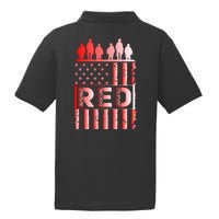 R.E.D. Soldiers Remember Everyone Deployed R.E.D. Friday PosiCharge RacerMesh Polo