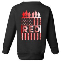 R.E.D. Soldiers Remember Everyone Deployed R.E.D. Friday Toddler Sweatshirt