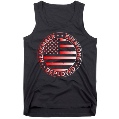 R.E.D. Soldiers Remember Everyone Deployed R.E.D. Friday Tank Top