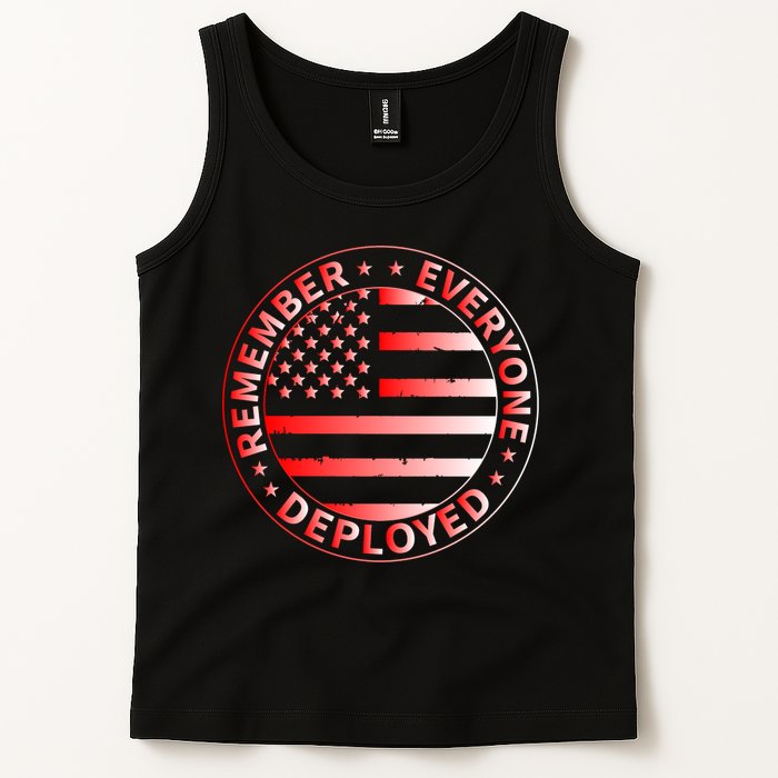 R.E.D. Soldiers Remember Everyone Deployed R.E.D. Friday Tank Top