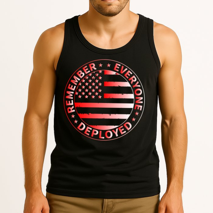 R.E.D. Soldiers Remember Everyone Deployed R.E.D. Friday Tank Top