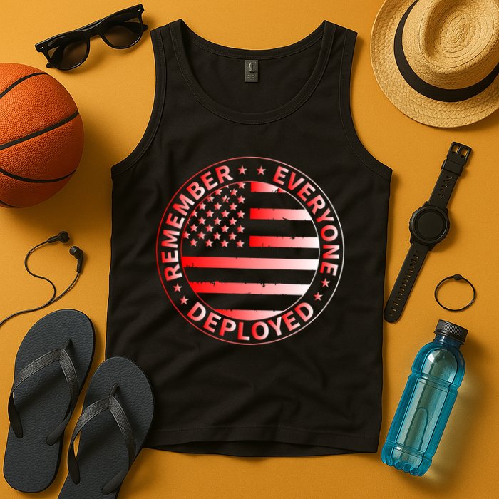 R.E.D. Soldiers Remember Everyone Deployed R.E.D. Friday Tank Top