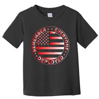 R.E.D. Soldiers Remember Everyone Deployed R.E.D. Friday Toddler T-Shirt