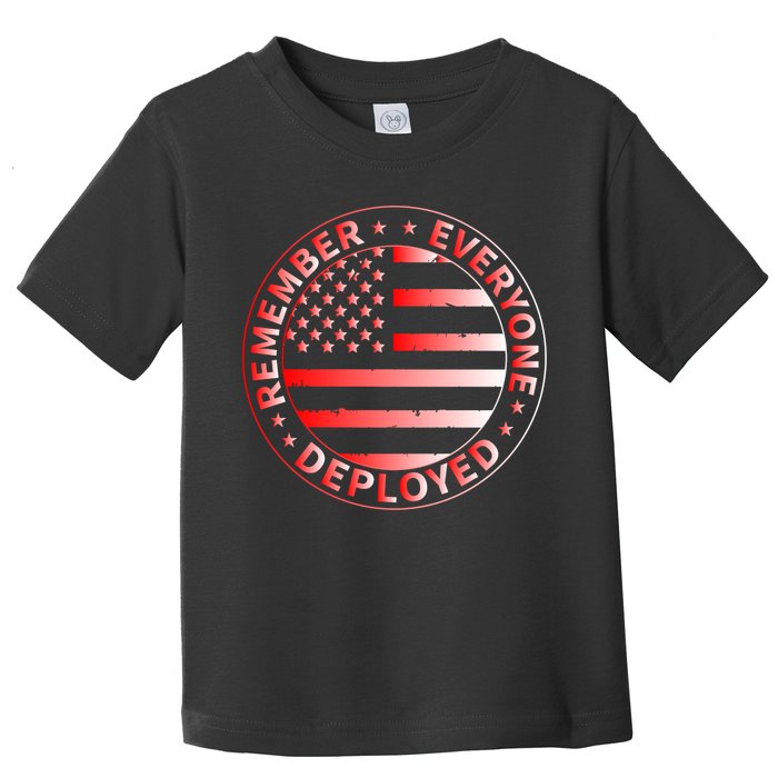 R.E.D. Soldiers Remember Everyone Deployed R.E.D. Friday Toddler T-Shirt