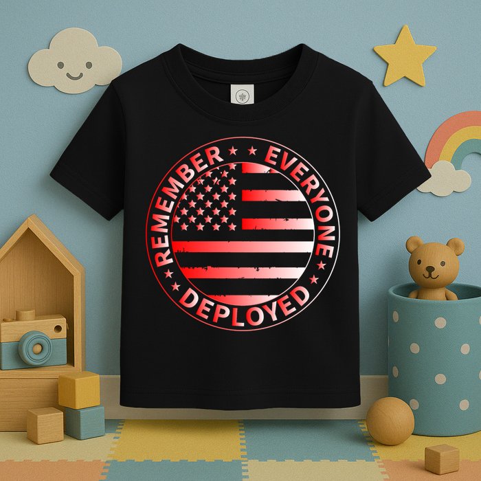 R.E.D. Soldiers Remember Everyone Deployed R.E.D. Friday Toddler T-Shirt