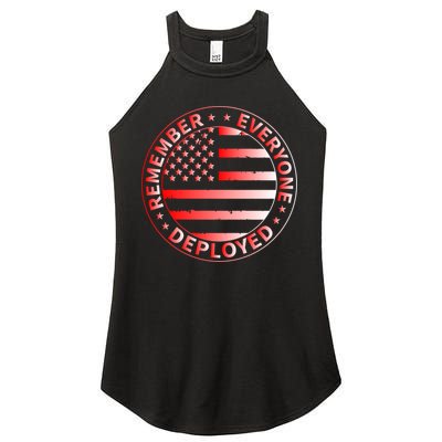 R.E.D. Soldiers Remember Everyone Deployed R.E.D. Friday Women's Perfect Tri Rocker Tank