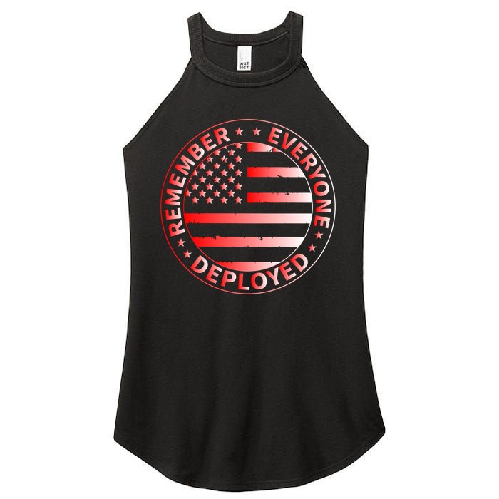 R.E.D. Soldiers Remember Everyone Deployed R.E.D. Friday Women's Perfect Tri Rocker Tank