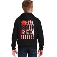 R.E.D. Soldiers Remember Everyone Deployed R.E.D. Friday Kids Hoodie