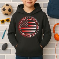 R.E.D. Soldiers Remember Everyone Deployed R.E.D. Friday Kids Hoodie