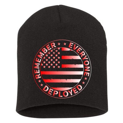 R.E.D. Soldiers Remember Everyone Deployed R.E.D. Friday Short Acrylic Beanie