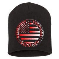 R.E.D. Soldiers Remember Everyone Deployed R.E.D. Friday Short Acrylic Beanie