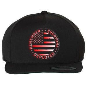 R.E.D. Soldiers Remember Everyone Deployed R.E.D. Friday Wool Snapback Cap