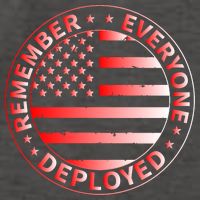 R.E.D. Soldiers Remember Everyone Deployed R.E.D. Friday Vector Backpack