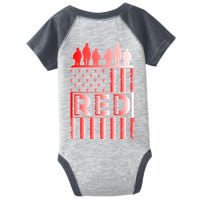 R.E.D. Soldiers Remember Everyone Deployed R.E.D. Friday Infant Baby Jersey Bodysuit
