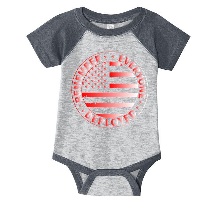 R.E.D. Soldiers Remember Everyone Deployed R.E.D. Friday Infant Baby Jersey Bodysuit