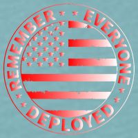 R.E.D. Soldiers Remember Everyone Deployed R.E.D. Friday Sueded Cloud Jersey T-Shirt
