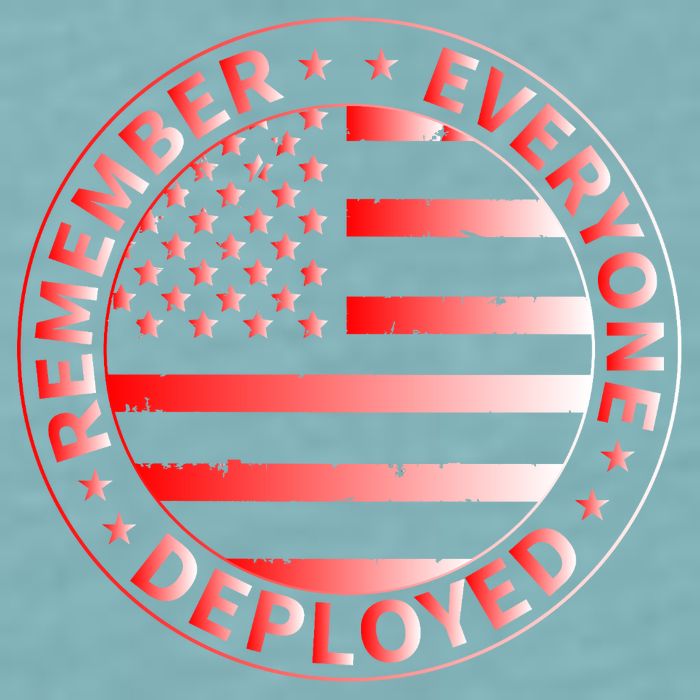R.E.D. Soldiers Remember Everyone Deployed R.E.D. Friday Sueded Cloud Jersey T-Shirt