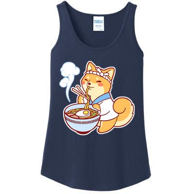 Ramen Shiba Ladies Essential Tank