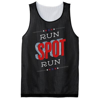 Run Spot Run Funny Debate Donald Trump 24 Kamala Mesh Reversible Basketball Jersey Tank