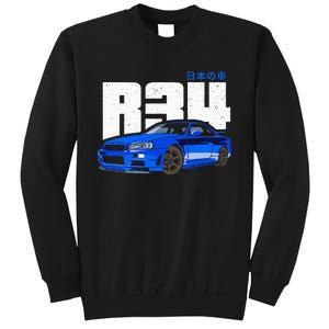 Retro Skyline R34 Jdm 90s Aesthetic Sweatshirt