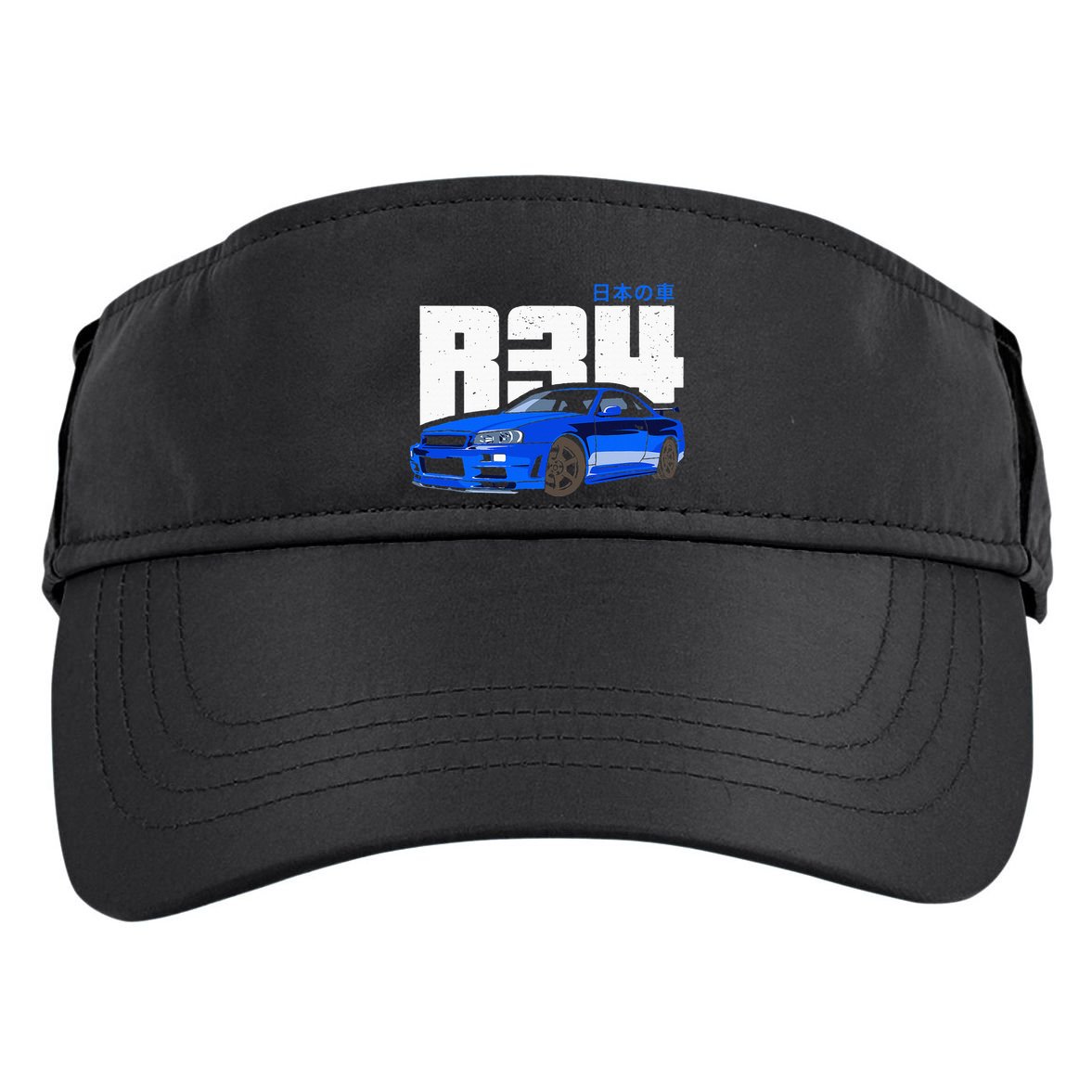 Retro Skyline R34 Jdm 90s Aesthetic Adult Drive Performance Visor