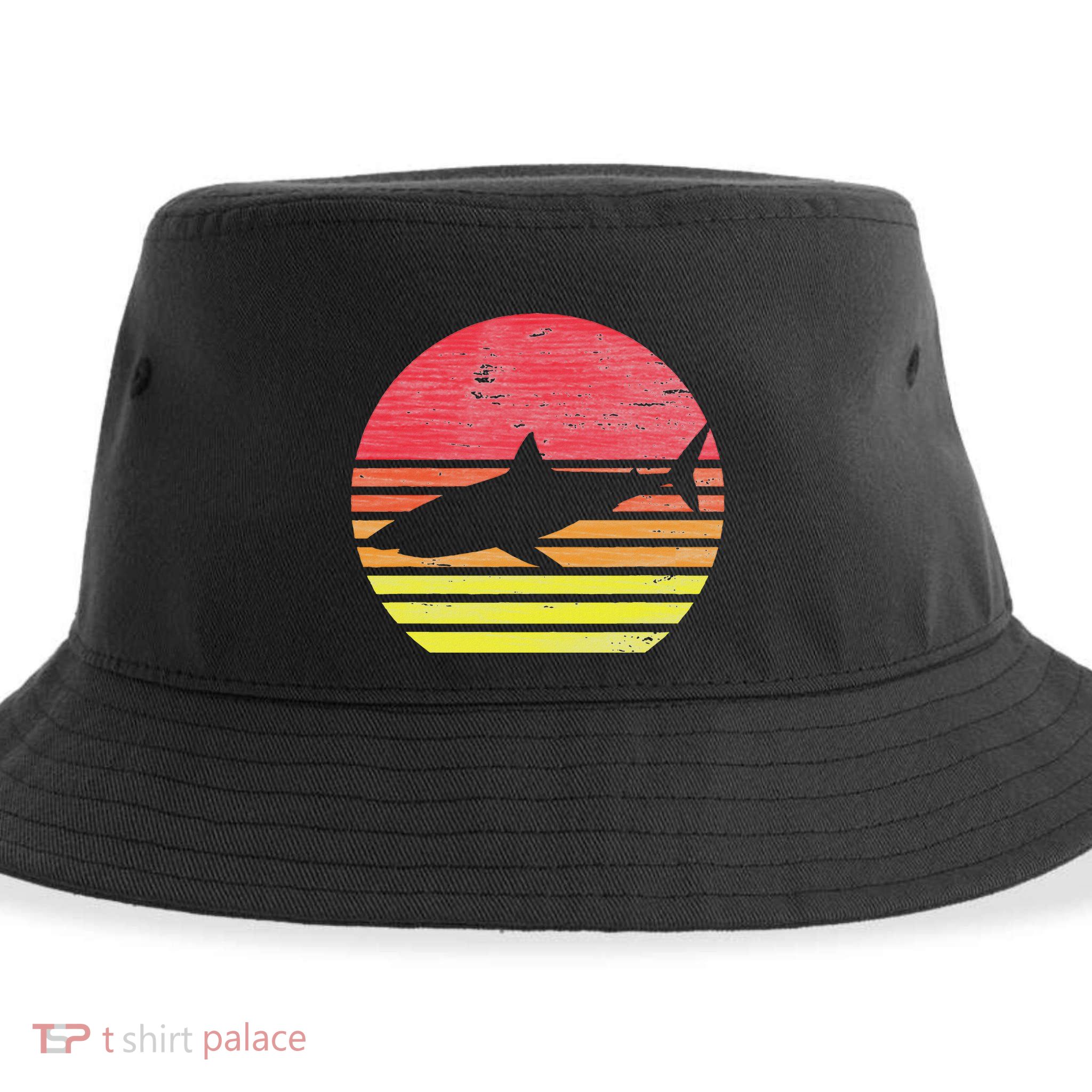 Retro Shark Sustainable Bucket Hat