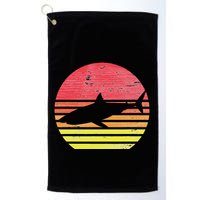 Retro Shark Golf Towel