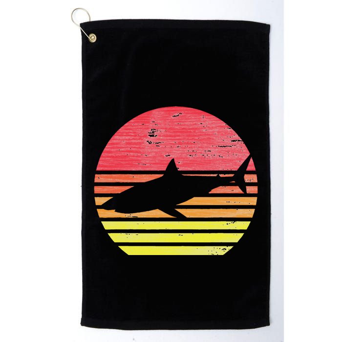 Retro Shark Golf Towel