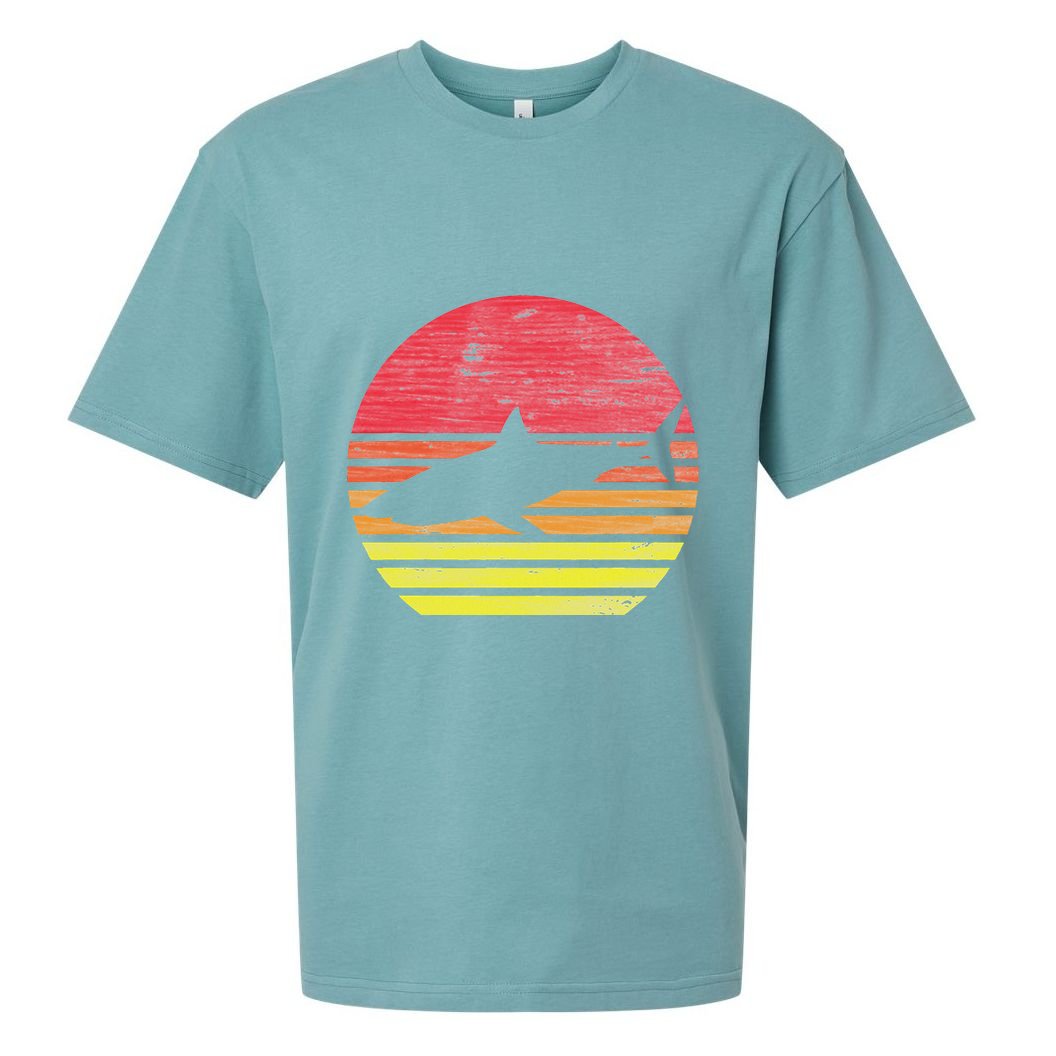 Retro Shark Sueded Cloud Jersey T-Shirt