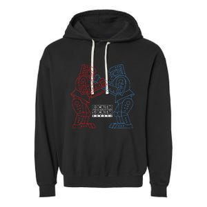 RockEm SockEm RockEm SockEm Robots Garment-Dyed Fleece Hoodie