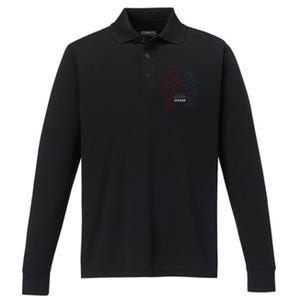 RockEm SockEm RockEm SockEm Robots Performance Long Sleeve Polo