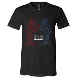 RockEm SockEm RockEm SockEm Robots V-Neck T-Shirt