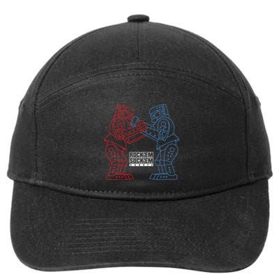 RockEm SockEm RockEm SockEm Robots 7-Panel Snapback Hat