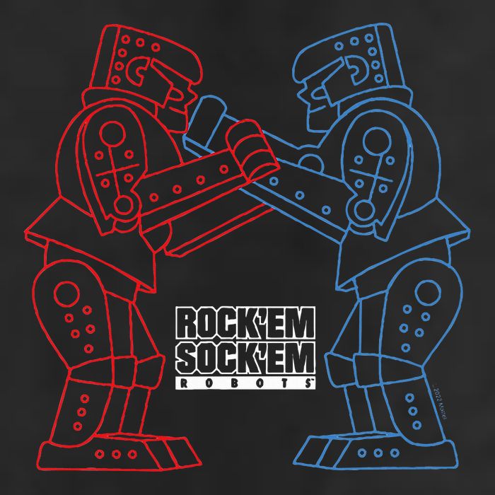 RockEm SockEm RockEm SockEm Robots Knit Cap Winter Beanie