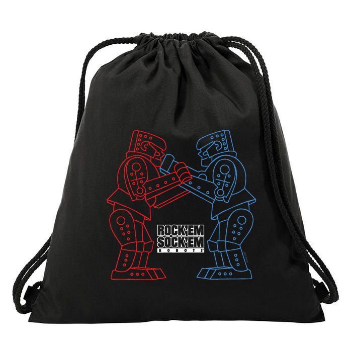 RockEm SockEm RockEm SockEm Robots Drawstring Bag