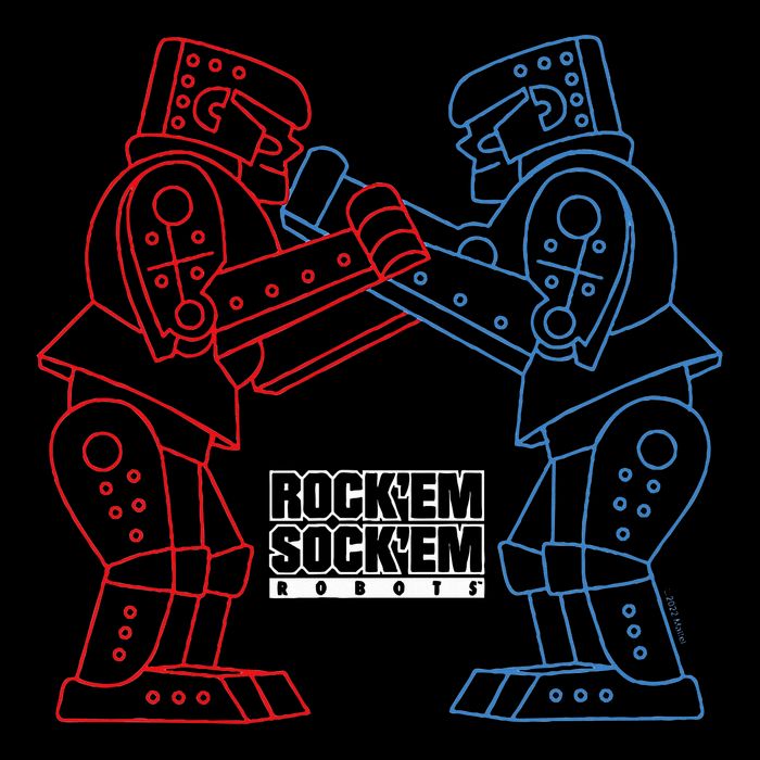 RockEm SockEm RockEm SockEm Robots Drawstring Bag