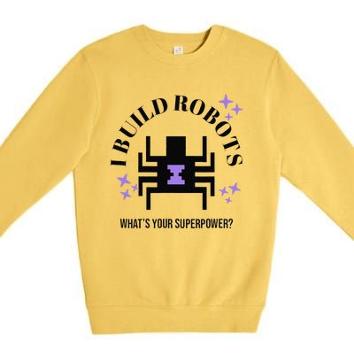 Robotic Superpower Premium Crewneck Sweatshirt