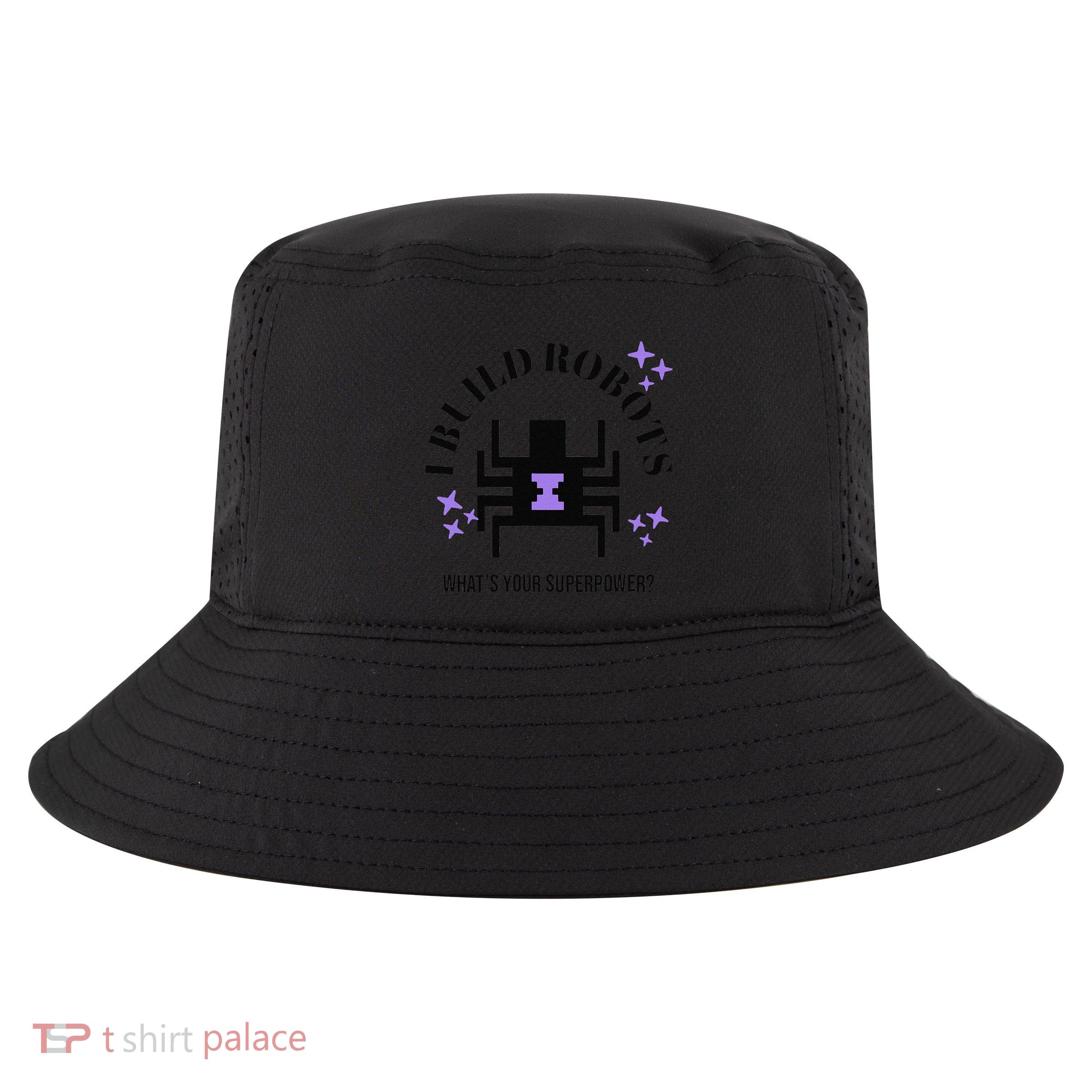 Robotic Superpower Cool Comfort Performance Bucket Hat