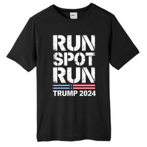 Run Spot Run Trump 2024 President Trump 2024 Tall Fusion ChromaSoft Performance T-Shirt