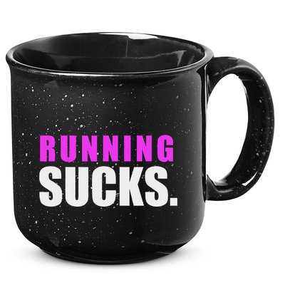 Running Sucks 15oz Campfire Ceramic Mug