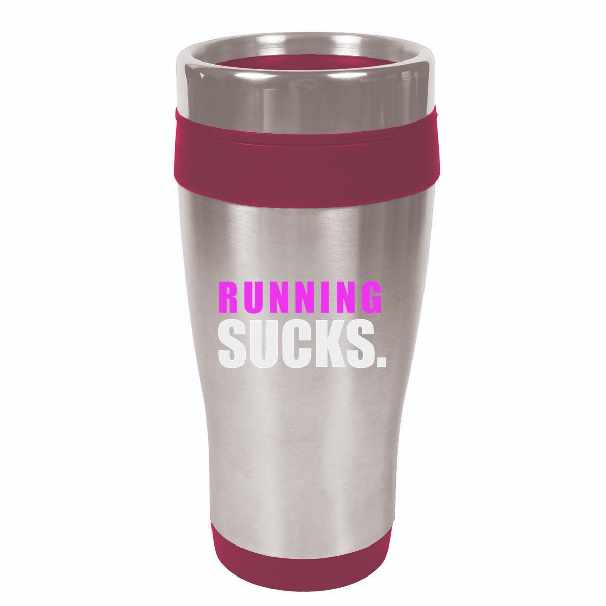 Running Sucks 16oz Travel Tumbler