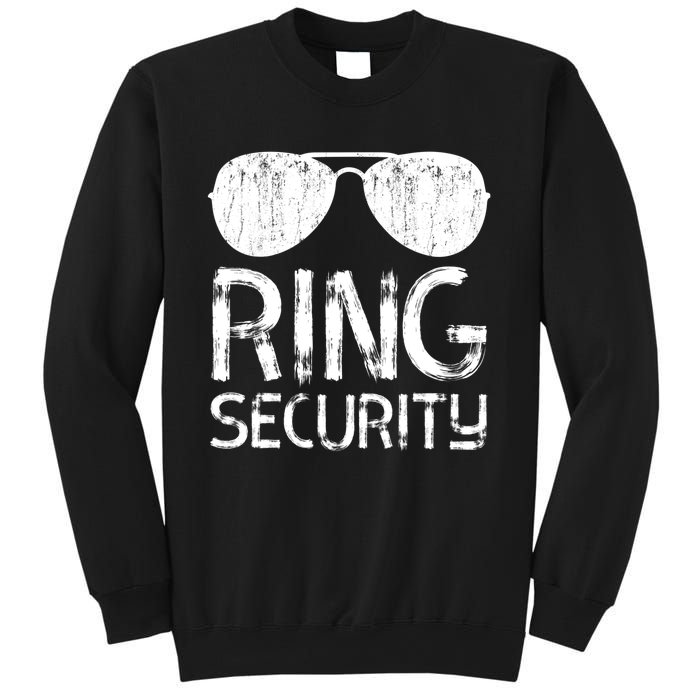 Ring Security Ring Bearer Wedding Party Sweatshirt