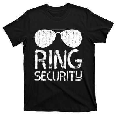 Ring Security Ring Bearer Wedding Party T-Shirt