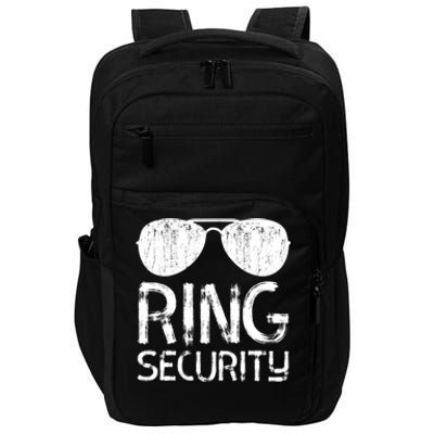 Ring Security Ring Bearer Wedding Party Impact Tech Backpack