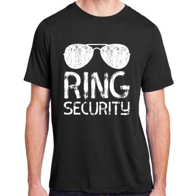 Ring Security Ring Bearer Wedding Party Adult ChromaSoft Performance T-Shirt